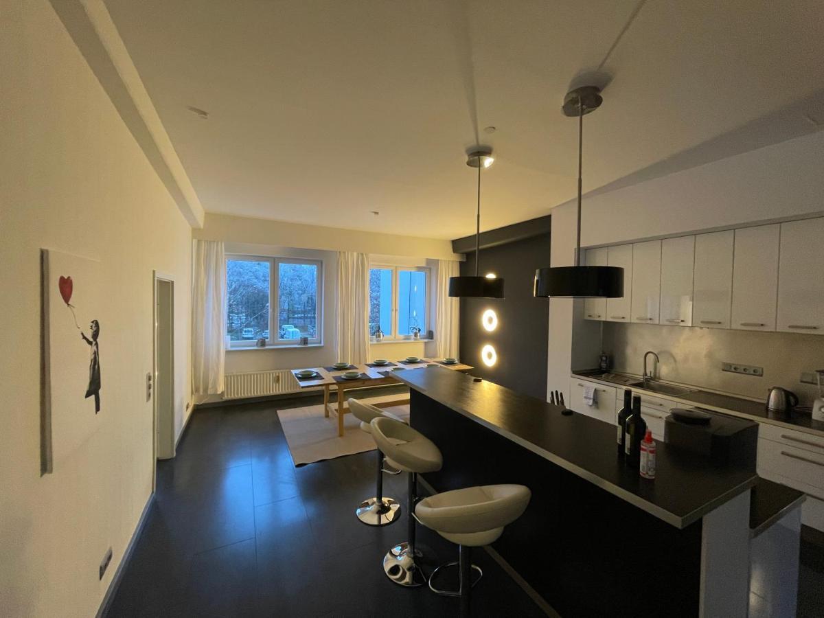 Truretreats Design Loft Fuer 8 Personen I Riesige Kueche I Echarger I 65Z Smarttv I 150Qm Lejlighed Hamborg Eksteriør billede